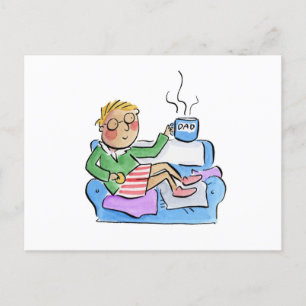 Carte Postale Papa