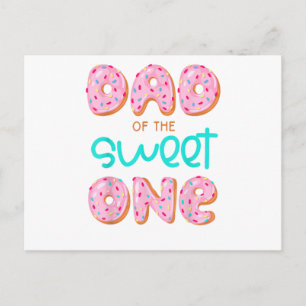 Carte Postale Papa de Sweet One Premier Anniversaire Famille Ass