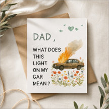 « Papa, qu'est-ce que cette lumière sur ma voiture
