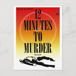 Carte Postale Paperback : 12 Minutes De Meurtre