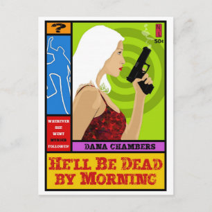 Carte postale Paperback : Il sera mort le matin