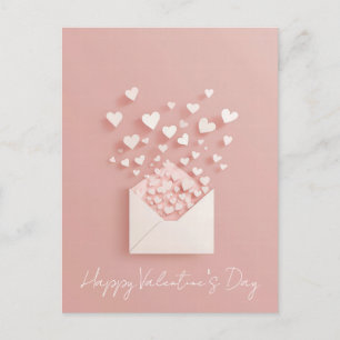 Carte Postale Papercut Hearts La Saint Valentin