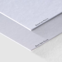 Papier carton postale standard semi-brillant