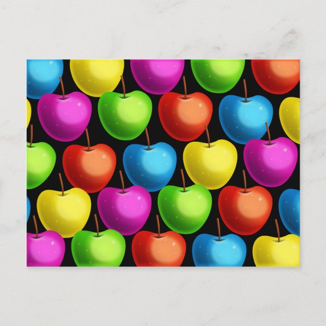 Carte Postale Papier peint Apple (Devant)