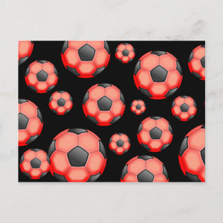 Carte Postale Papier peint de soccer