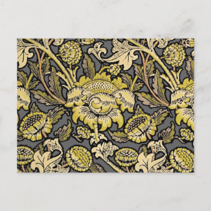 Carte Postale Papier peint floral Arts & Crafts William Morris W