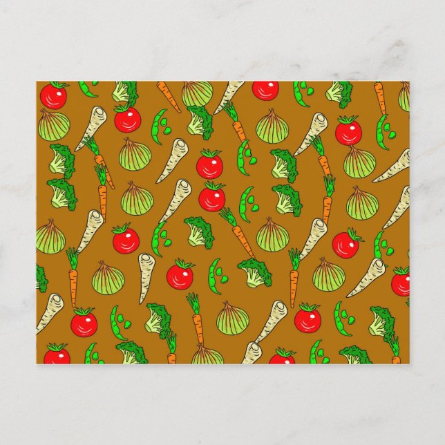 Carte Postale Papier peint Veg (Devant)