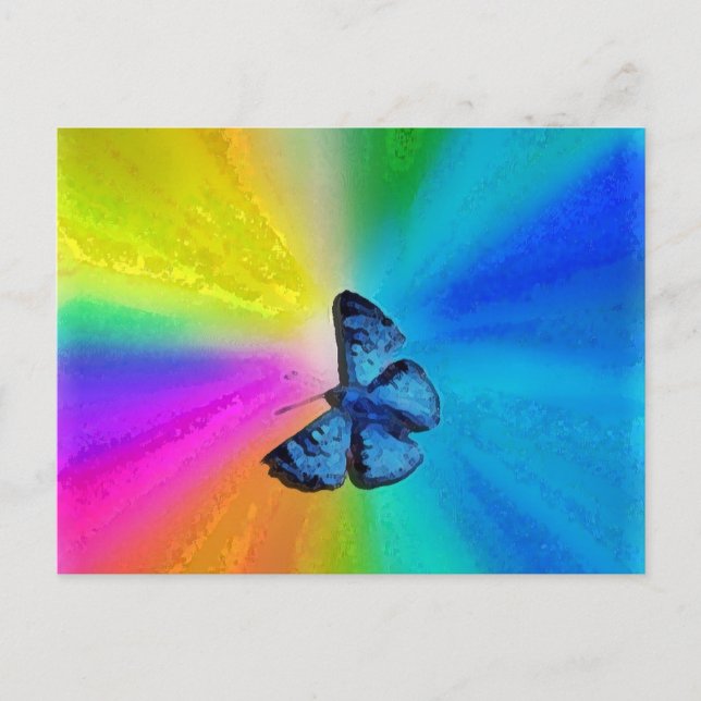 Carte Postale papillon (Devant)