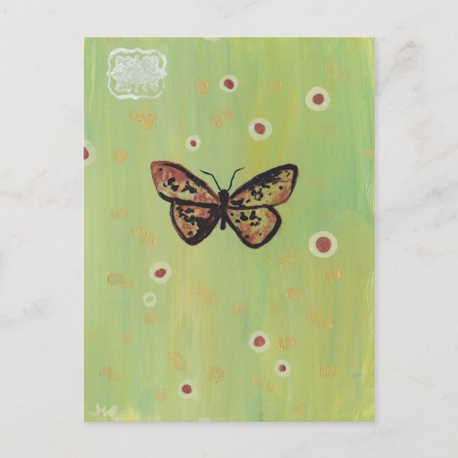 Carte Postale Papillon (Devant)