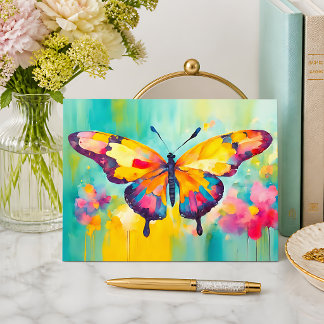 Carte Postale Papillon brillant