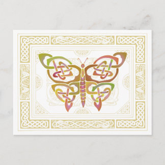 Carte Postale Papillon celtique II