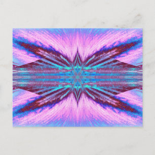 Carte Postale Papillon dans un brouillard