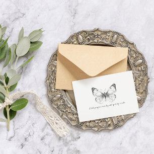 Carte Postale Papillon d'aquarelle Vintage Monarch