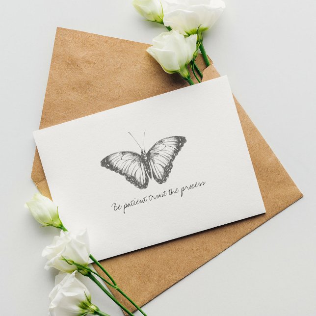 Carte Postale Papillon d'aquarelle Vintage Monarch (Monarch Vintage Watercolor Butterfly Postcard)