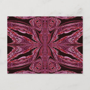 Carte Postale Papillon rouge