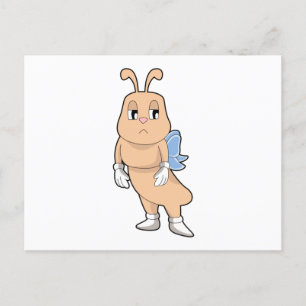 Carte Postale Papillon sans ailes