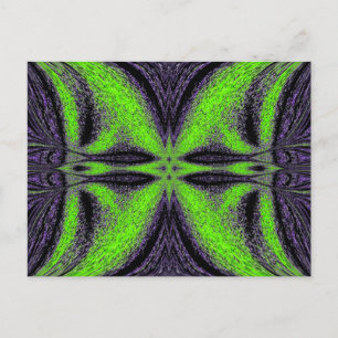 Carte Postale Papillon vert 4