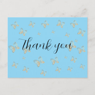 Carte Postale papillons volants nature