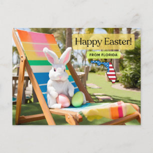 Carte Postale Pâques joyeuses de Floride