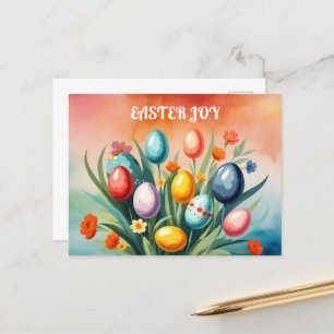 Carte Postale Pâques, Printemps