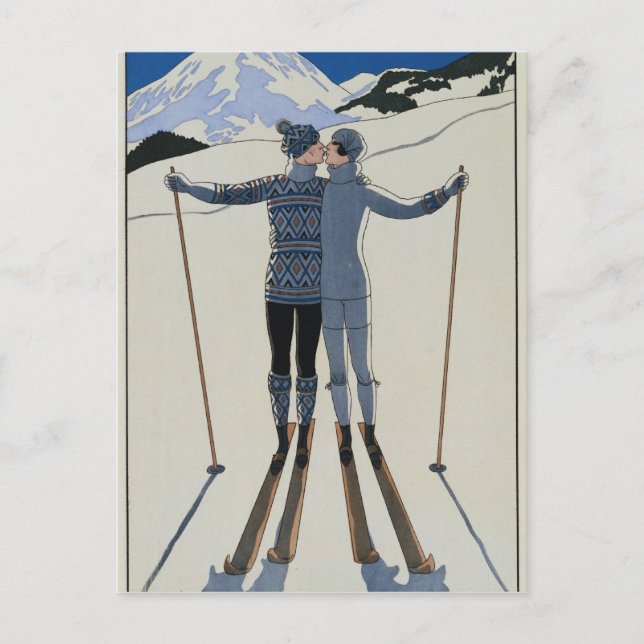 Carte Postale  par Georges Barbier (Devant)