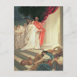 Carte Postale Parabole des Vierges sages et stupides, 1886