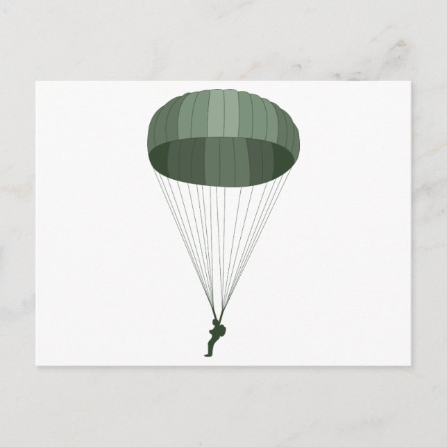 Carte Postale Parachute (Devant)