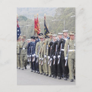 Carte Postale Parade ANZAC