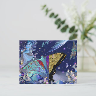 Carte Postale Paradis des papillons