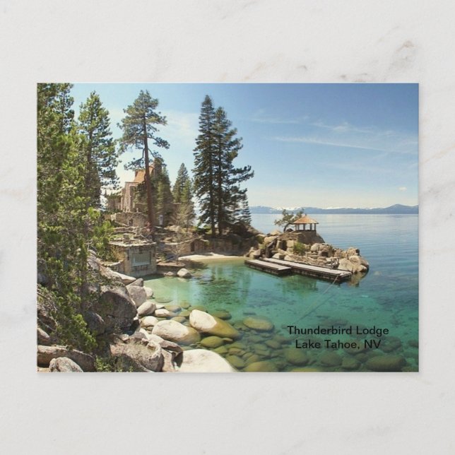 Carte Postale Paradis @ Lake Tahoe, Nevada (Devant)