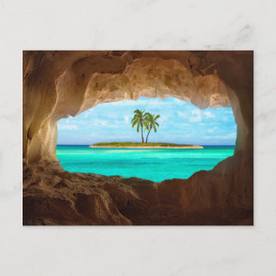 Carte Postale Paradise in the Caribbean