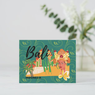 Carte postale Paradise Trouvé Bali