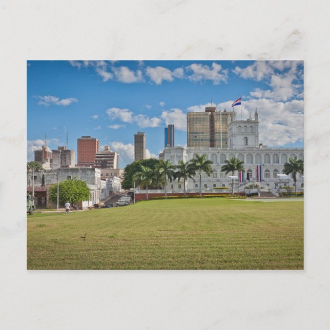 Carte Postale Paraguay - Asunción - Centre ville (Devant)