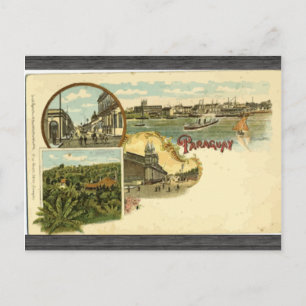 Carte Postale Paraguay, Vintage