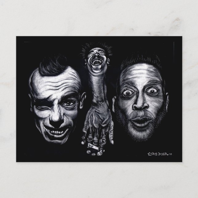 Carte Postale Paranoïa  (Devant)