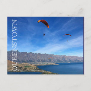 Carte Postale parapente queenstown