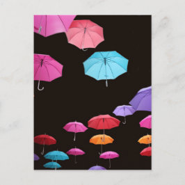 Carte Postale Parapluie jour parasol parasol motif