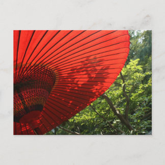 Carte Postale Parasol japonais