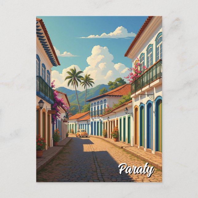 Carte Postale Paraty Brésil Travel (Devant)