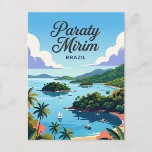 Carte Postale Paraty Mirim Brésil