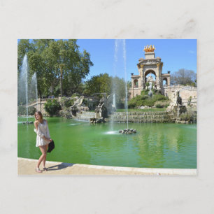 Carte Postale Parc Ciutadella, Barcelone