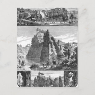 Carte Postale Parc des Buttes-Chaumont, Nouveau Paris