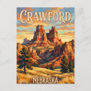 Carte Postale Parc d'État de Fort Robinson USA