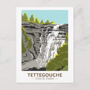 Carte Postale Parc d'état de Tettegouche Minnesota Vintage