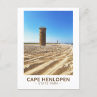 Parc d'état du Cap Henlopen Aquarelle Delaware