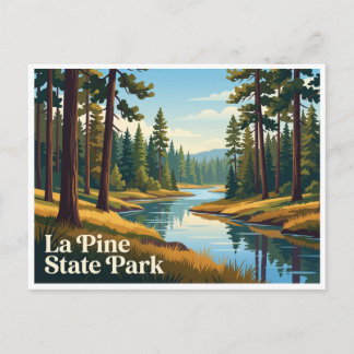Carte Postale Parc d'État La Pine Oregon