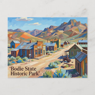 Carte Postale Parc historique d'État de Bodie Californie