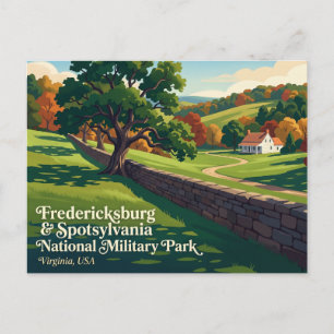 Carte Postale Parc militaire national de Fredericksburg & Spotsy
