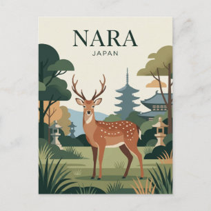 Carte Postale Parc Nara Japon
