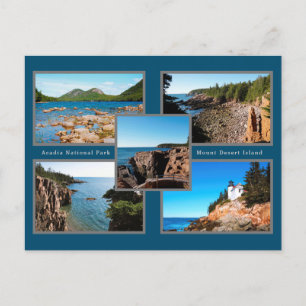 Carte Postale Parc national Acadia Best Views